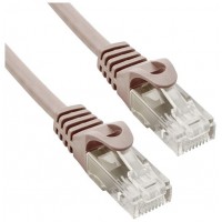 Cable de red UTP Phasak Cat. 6 Cu 10 m. gris